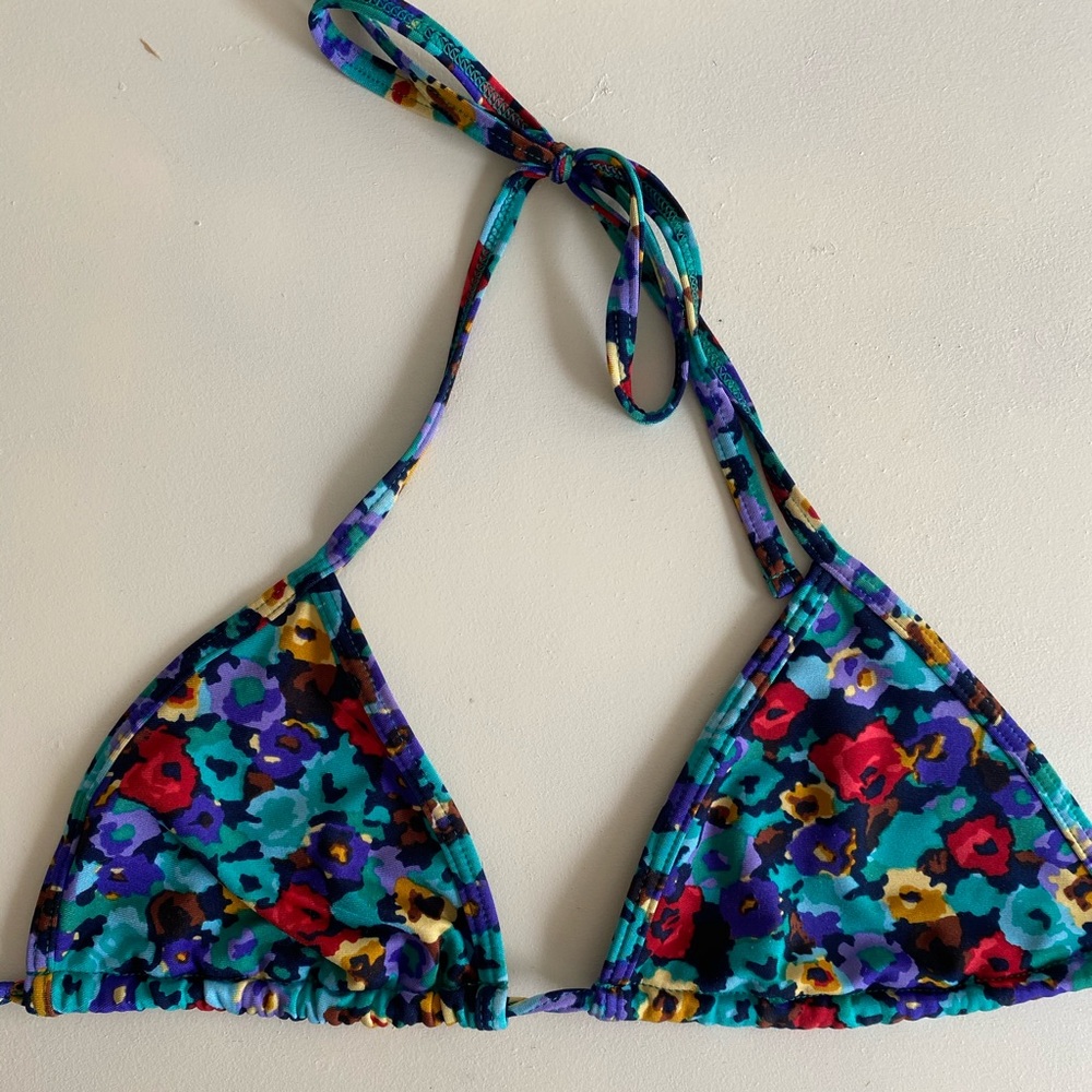Triangle bikini top